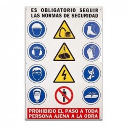 CARTEL PVC DE 1X0.70...