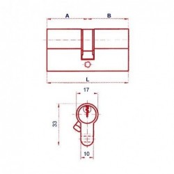 CILINDRO C053030L (5557-5403)