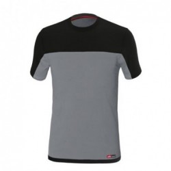 CAMISETA STRETCH GRIS/NEGRO...