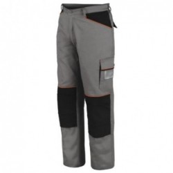 PANTALON SHOT LARGO GRIS...