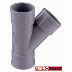 INJERTO PVC GRIS HM.-HM....