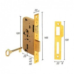 CERRADURA EMBUTIR 2002/30...