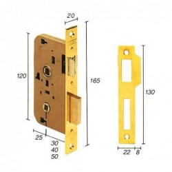 CERRADURA EMBUTIR 2004/40...
