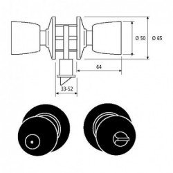 POMO SERIE 3503/UO CROMO...