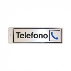 SILUETA ALUMINIO TELEFONO 006