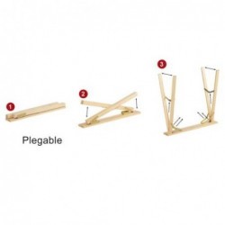 CABALLETE PINO PLEGABLE...