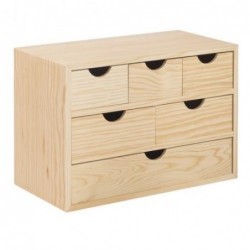 CAJONERA MONTADA DE PINO...