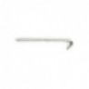 PIQUETA GALVANIZADA ACERO 20X6