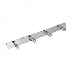 PERCHA 4 GANCHO CROMO 8274CR