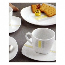 JUEGO 6 TAZAS CAFE GREEN/GREY