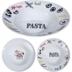 PLATO PASTA PORCELANA 27CM