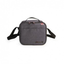 LUNCHBAG CITY GRIS (2X0.6L...