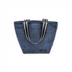 LUNCHBAG TOTE AZUL JASPEADO