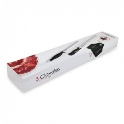 SET CUCHILLO JAMON+CHAIRA 966