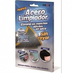 ACERO LIMPIADOR INOXIDABLE...