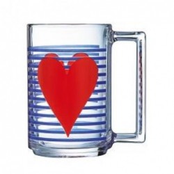 MUG 32CL MON COEUR ROJO T...