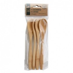 SET 4 CUCHARAS BAMBU KA3900