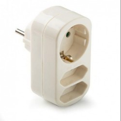 ADAPTADOR TRIPLE TT 10/16A...