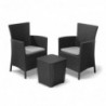 SET IOWA BALCONY GRAFITO  223929