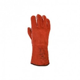 GUANTE SOLDADOR ROJO TALLA...