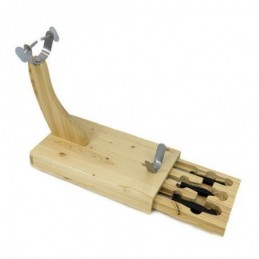 JAMONERO MADERA C/ TABLA Y...