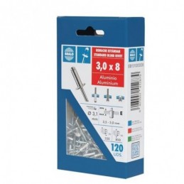 REMACHE ALUMINIO 3,2X10...