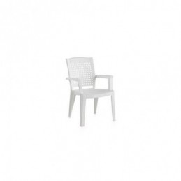 SILLA METAL BLANCA 55154