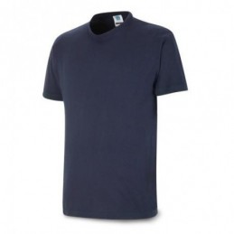 CAMISETA ALGODON AZUL M...