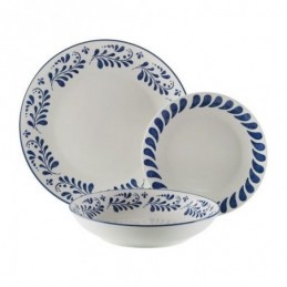 VAJILLA PORCELANA 18 PIEZAS...