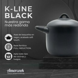 CACEROLA ALTA C/TAPA 20CM...