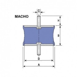 DINAFLEX DIABOLO MACHO R3 M-8