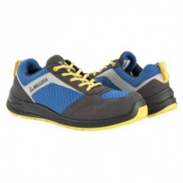 ZAPATO FLEX AZUL-AMARILLO T-41
