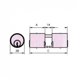 CILINDRO 5962/2525/3 PARA...