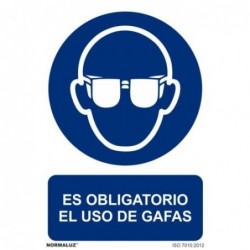 SEÑAL USO OBLIGATORIO GAFAS