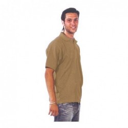POLO TOP CON BOLSILLO BEIGE...